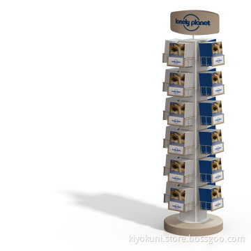 24 pocket wire magazine display rack,Metal book display